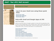 Tablet Screenshot of jesuitmail.org